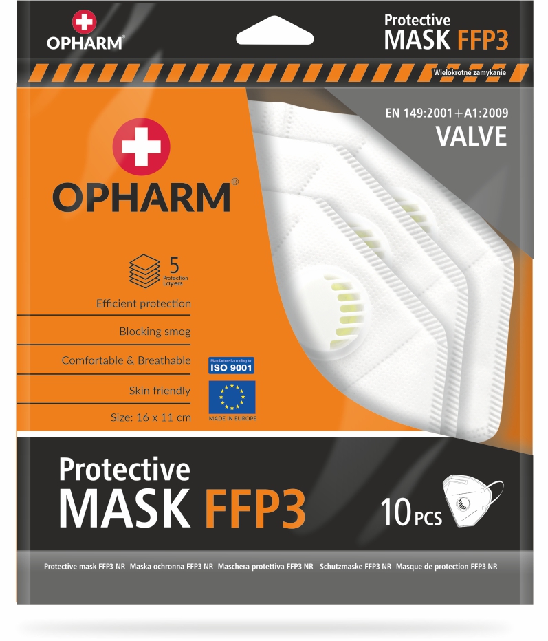Polomaska proti prachu Opharm OP3LZ